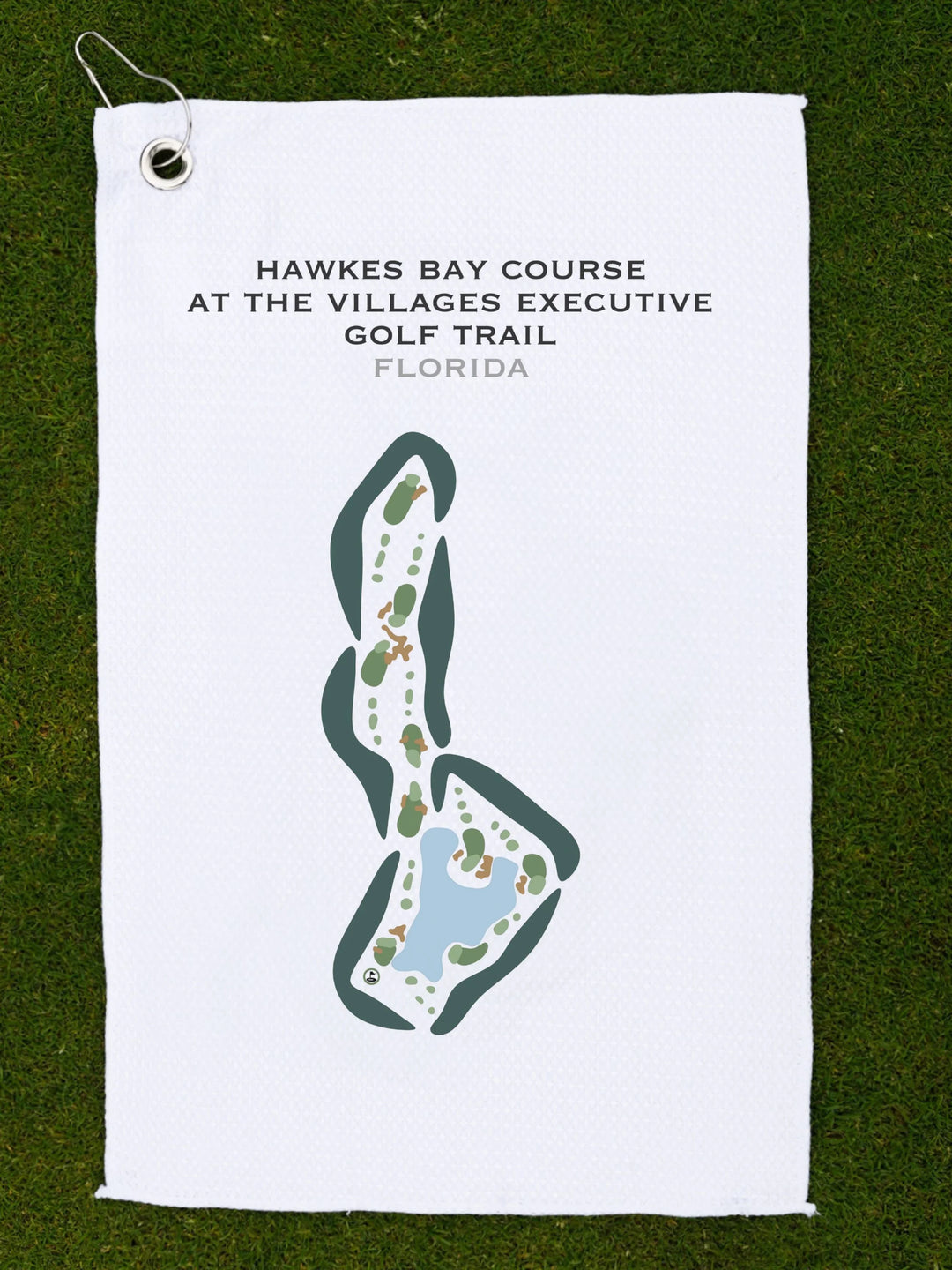 Hawkes Bay Course at The Villages Executive Golf Trail, Florida - Printed Golf Courses