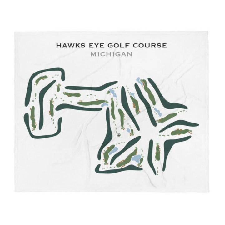 Hawk's Eye Golf Course, Michigan - Golf Course Prints