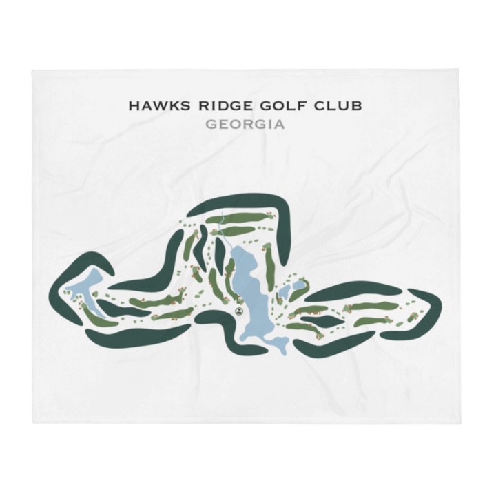 Hawks Ridge Golf Club, Georgia - Printed Golf Courses