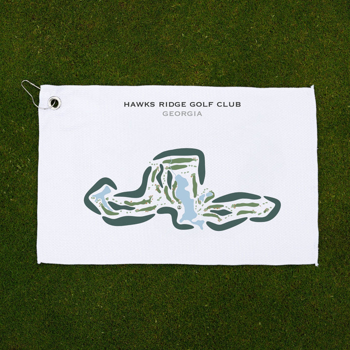 Hawks Ridge Golf Club, Georgia - Printed Golf Courses