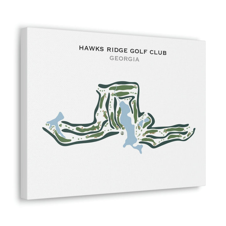 Hawks Ridge Golf Club, Georgia - Printed Golf Courses - Golf Course Prints