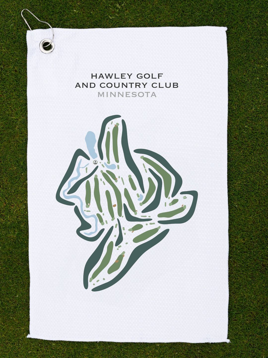 Hawley Golf and Country Club, Minnesota - Printed Golf Courses