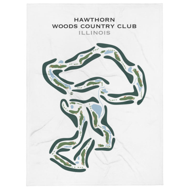 Hawthorn Woods Country Club, Illinois - Printed Golf Course