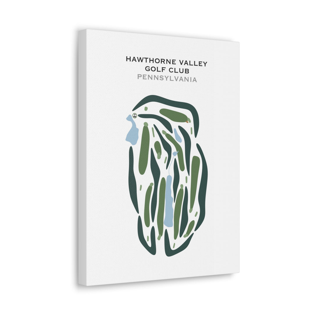 Hawthorne Valley Golf Club, Pennsylvania - Printed Golf Courses