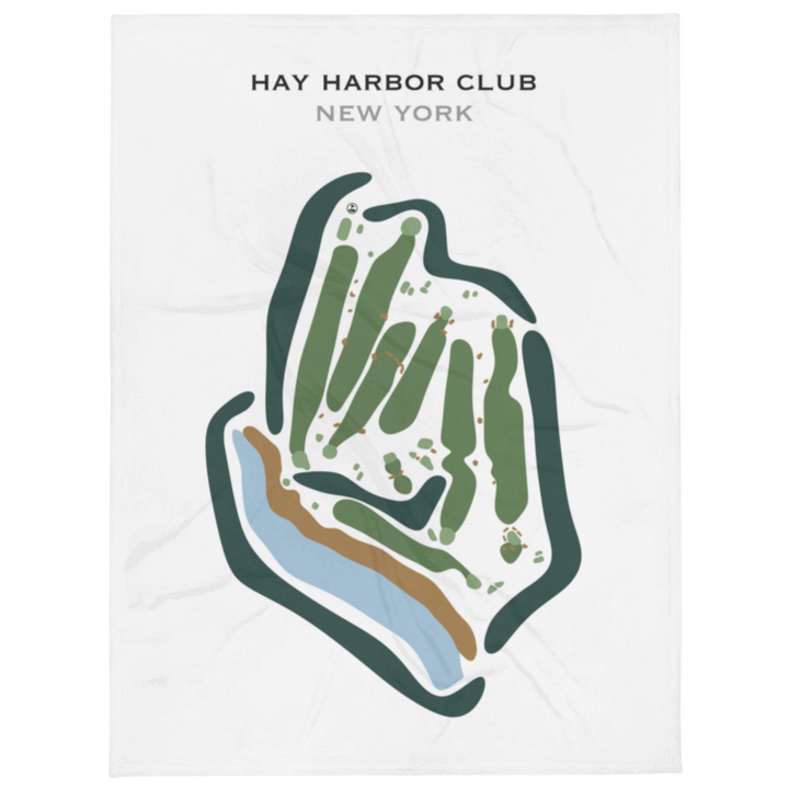 Hay Harbor Club, New York - Printed Golf Courses