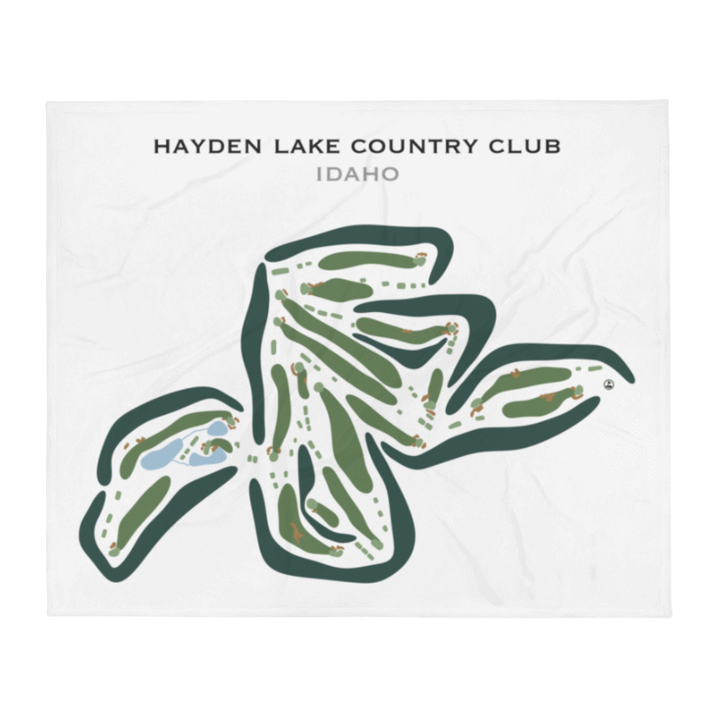 Hayden Lake Country Club, Idaho - Printed Golf Courses