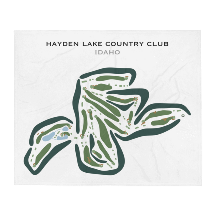 Hayden Lake Country Club, Idaho - Printed Golf Courses