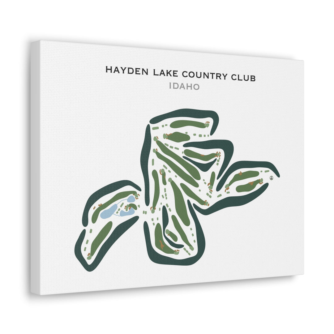 Hayden Lake Country Club, Idaho - Printed Golf Courses