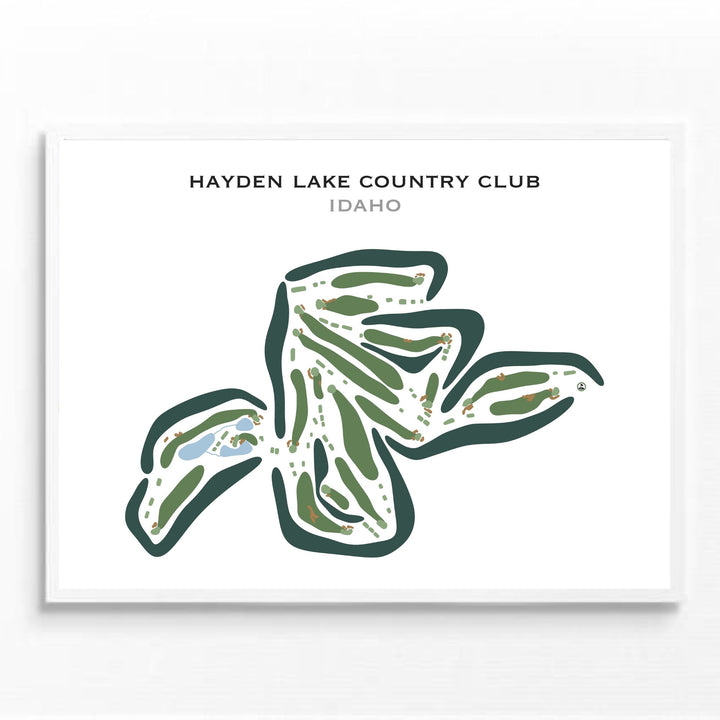 Hayden Lake Country Club, Idaho - Printed Golf Courses