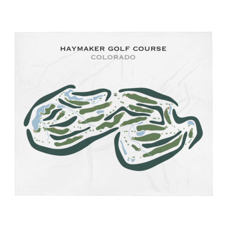 Haymaker Golf Course, Colorado - Printed Golf Courses