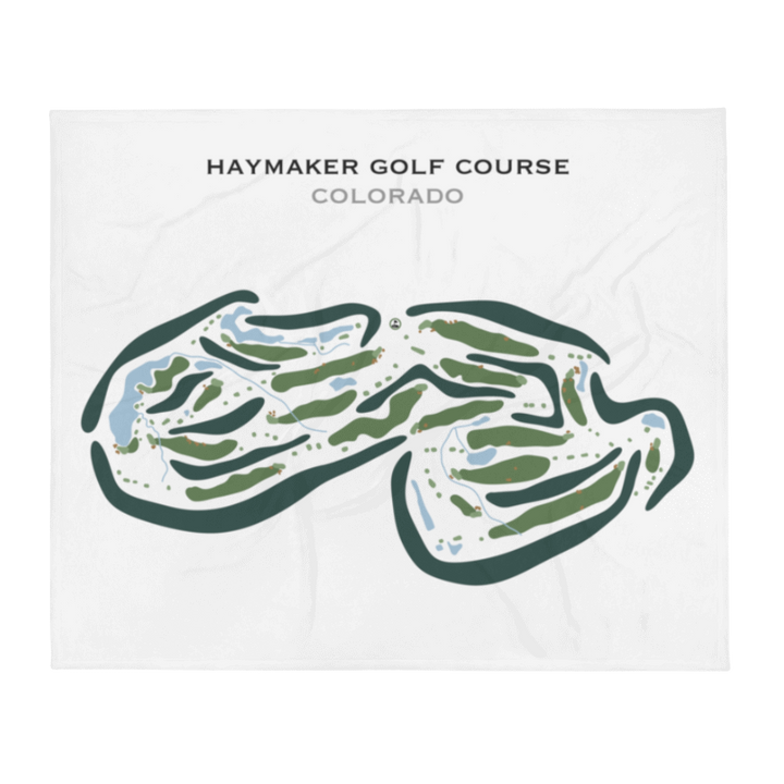 Haymaker Golf Course, Colorado - Printed Golf Courses