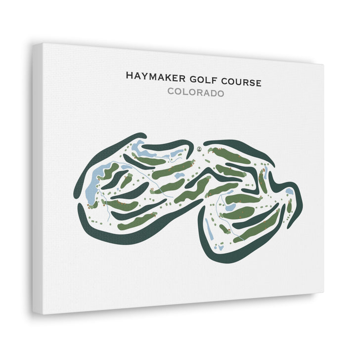 Haymaker Golf Course, Colorado - Printed Golf Courses