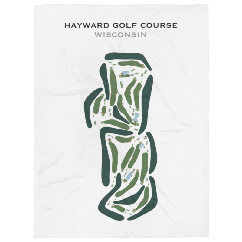 Hayward Golf Course, Wisconsin - Printed Golf Courses