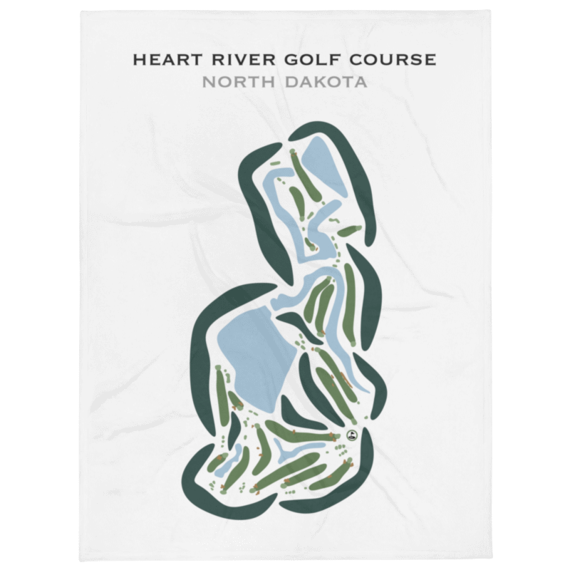 Heart River Golf Course, North Dakota - Printed Golf Courses