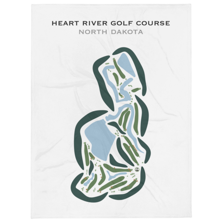 Heart River Golf Course, North Dakota - Printed Golf Courses