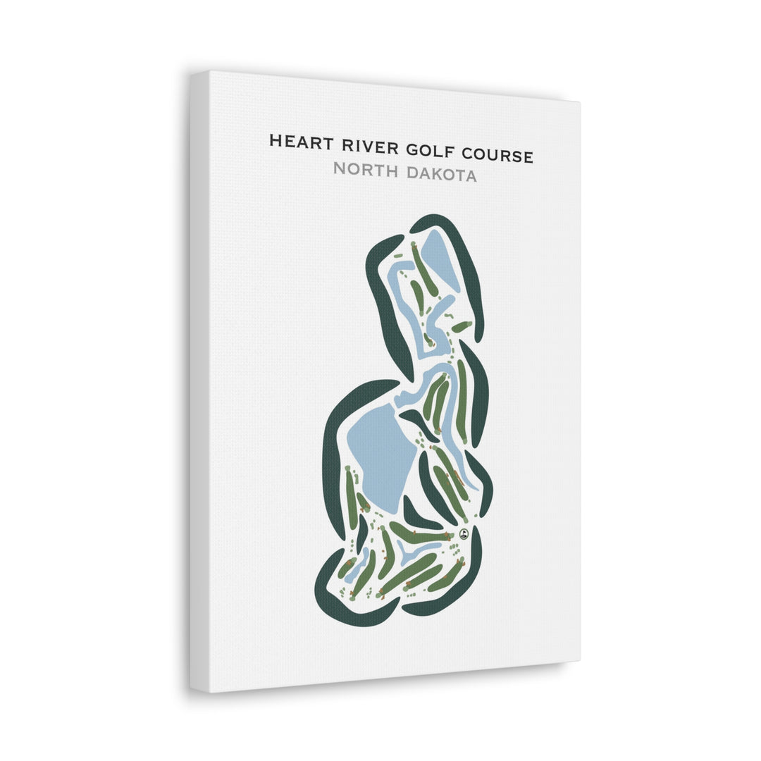 Heart River Golf Course, North Dakota - Printed Golf Courses