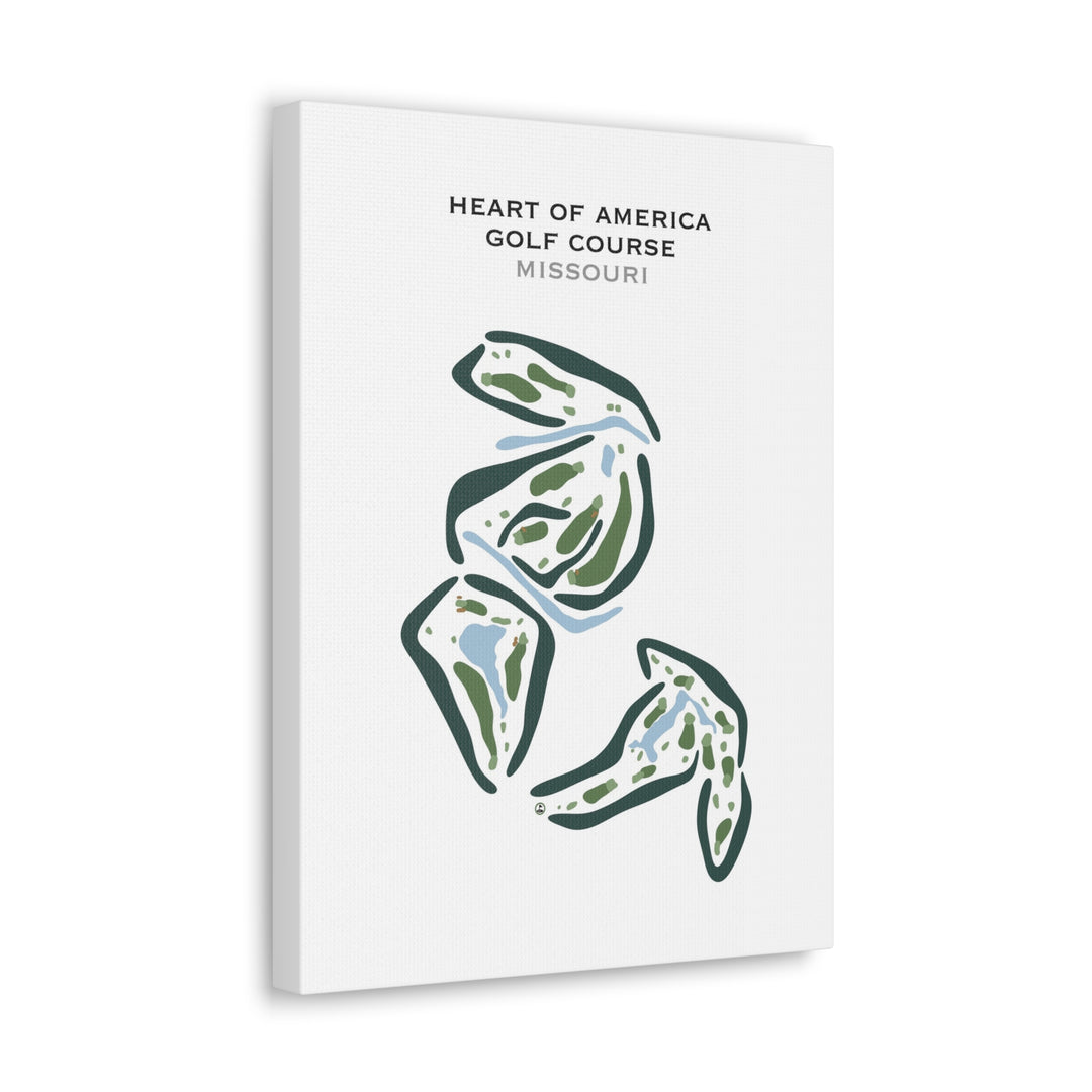 Heart of America Golf Course, Missouri - Printed Golf Courses