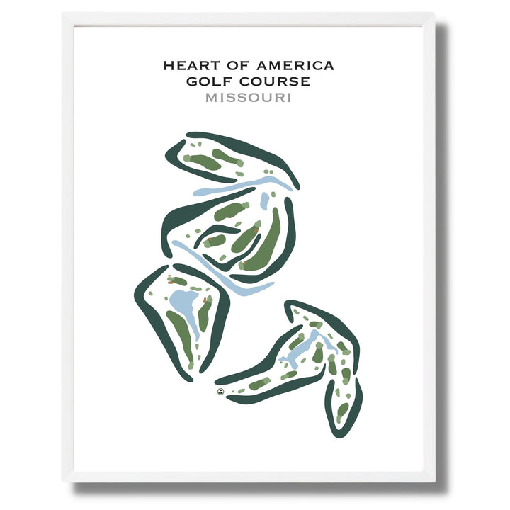 Heart of America Golf Course, Missouri - Printed Golf Courses