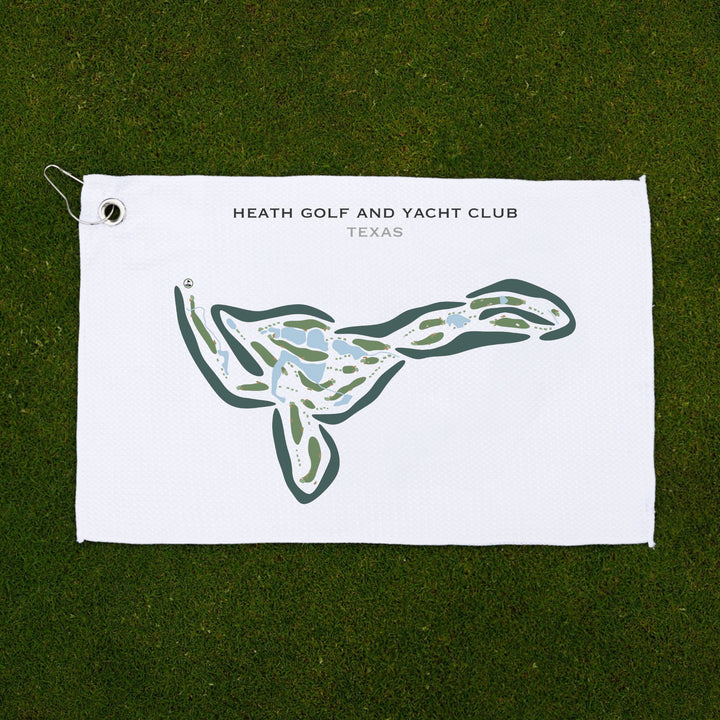 Heath Golf and Yacht Club, Texas - Printed Golf Courses