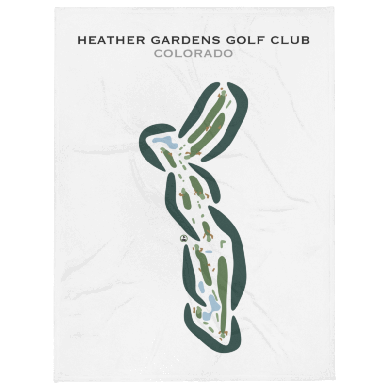 Heather Gardens Golf Club, Colorado - Printed Golf Courses