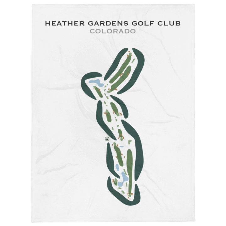 Heather Gardens Golf Club, Colorado - Printed Golf Courses