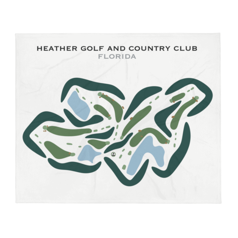 Heather Golf & Country Club, Florida - Printed Golf Courses