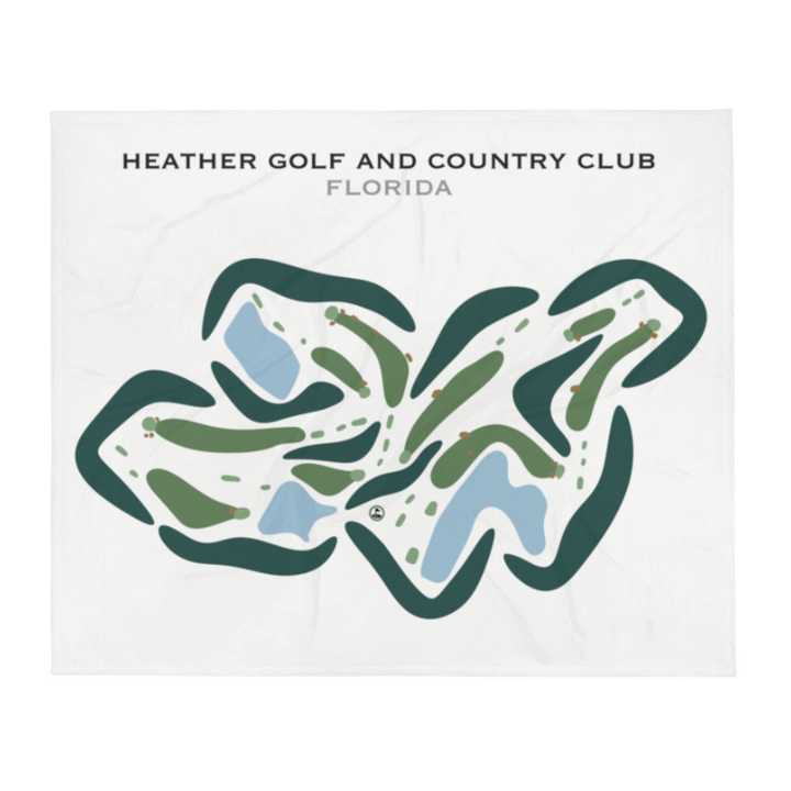 Heather Golf & Country Club, Florida - Printed Golf Courses