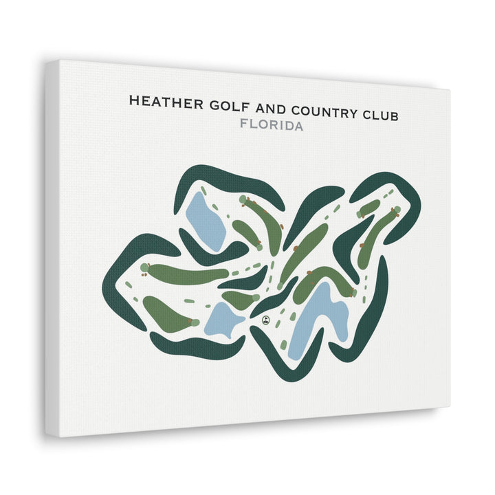 Heather Golf & Country Club, Florida - Printed Golf Courses