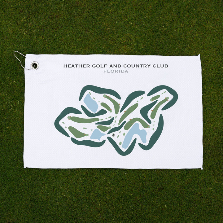 Heather Golf & Country Club, Florida - Printed Golf Courses