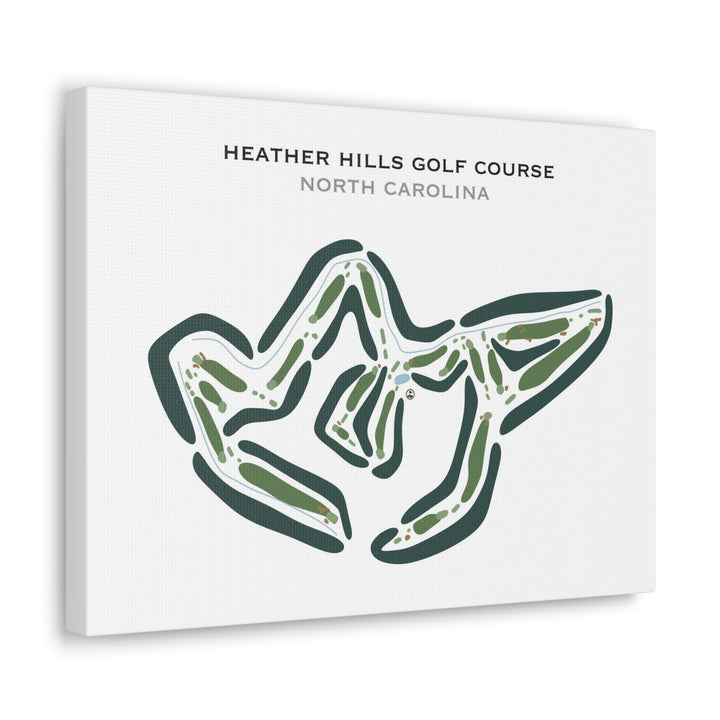 Heather Hills Golf Course, North Carolina - Printed Golf Courses