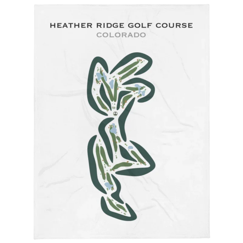 Heather Ridge Golf Course, Colorado - Printed Golf Courses
