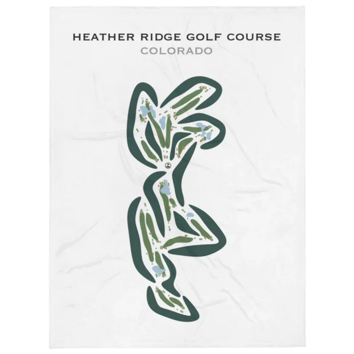 Heather Ridge Golf Course, Colorado - Printed Golf Courses