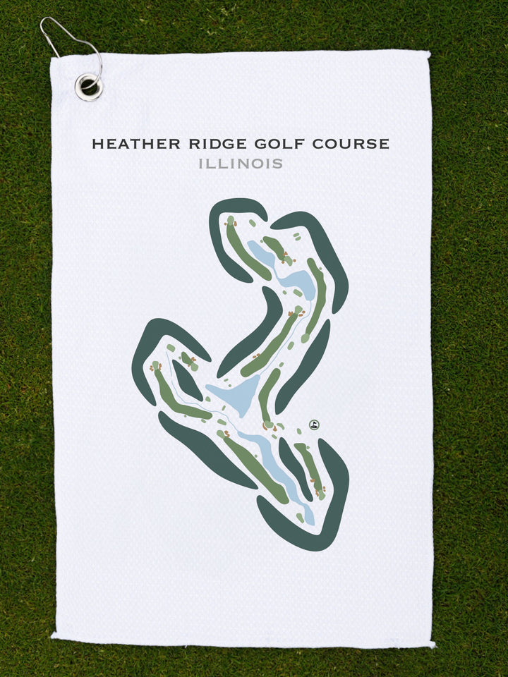HeatherRidge Golf Course, Illinois - Printed Golf Courses