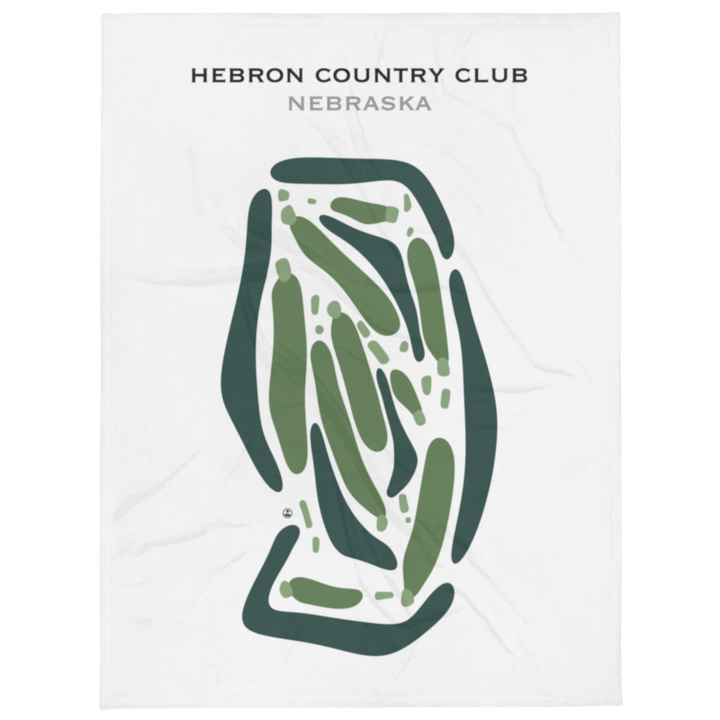 Hebron Country Club, Nebraska - Printed Golf Courses