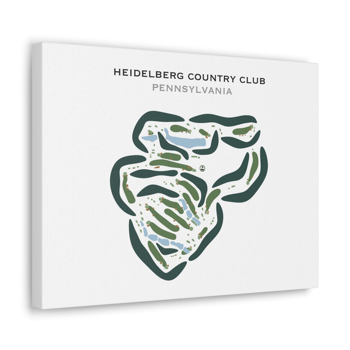 Heidelberg Country Club, Pennsylvania - Printed Golf Courses