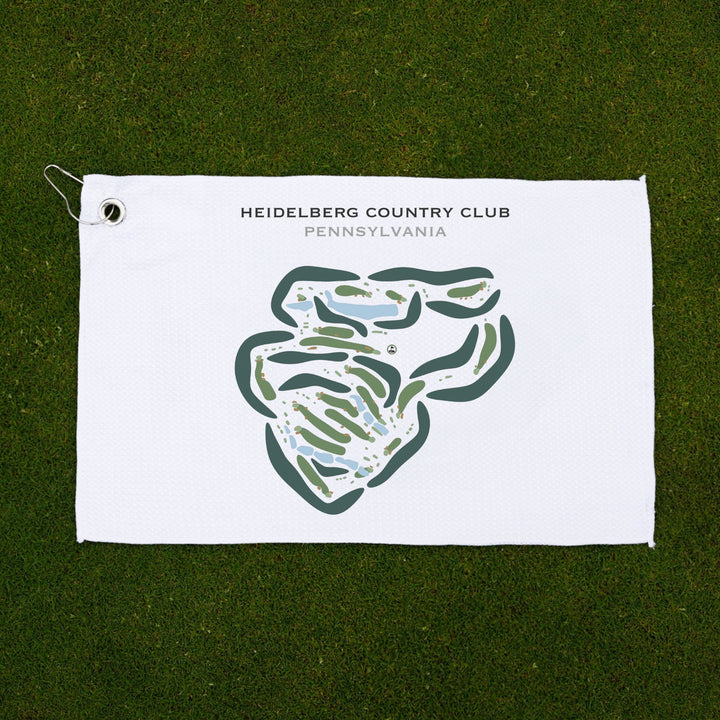 Heidelberg Country Club, Pennsylvania - Printed Golf Courses