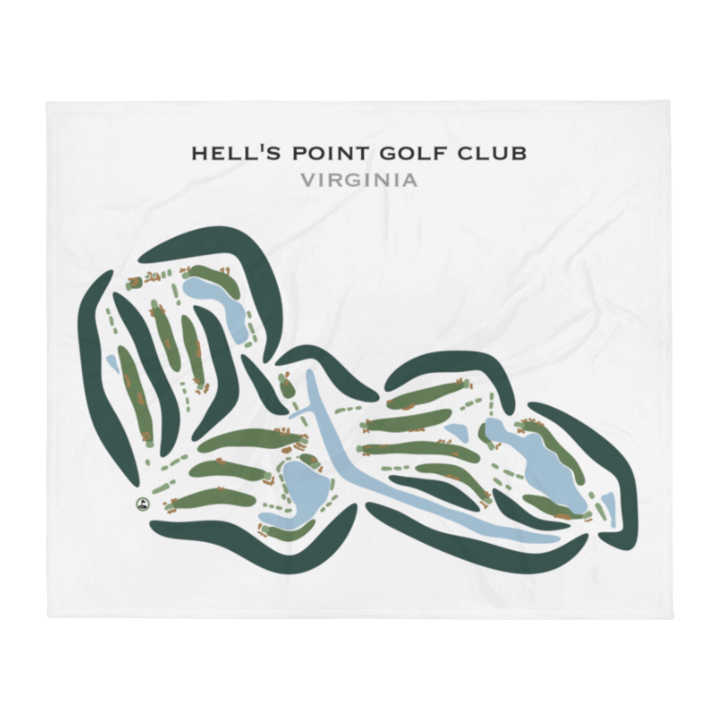 Hell's Point Golf Club, Virginia - Printed Golf Courses