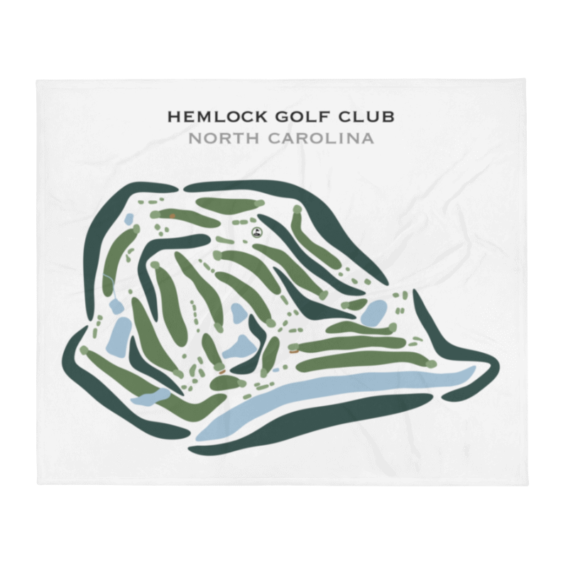 Hemlock Golf Club, North Carolina - Printed Golf Courses