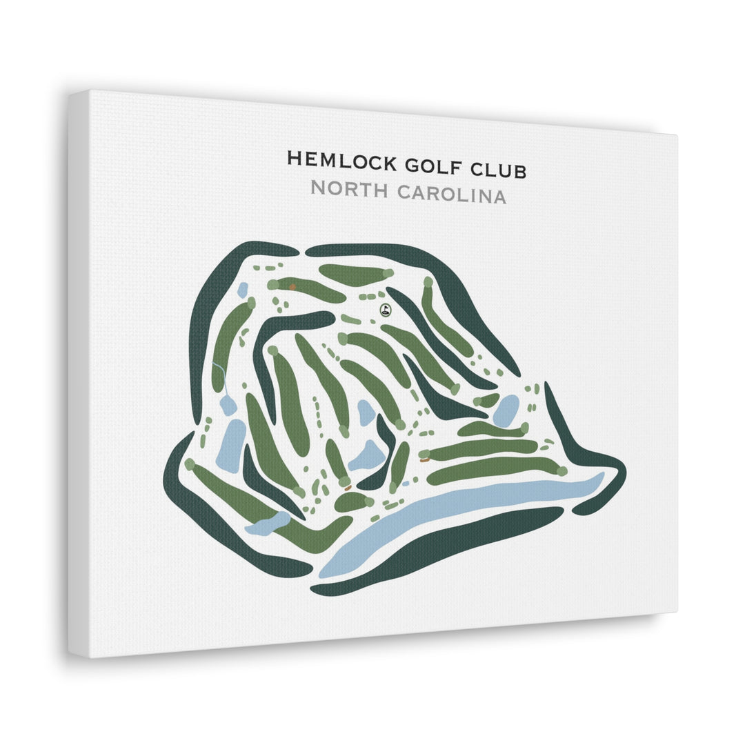 Hemlock Golf Club, North Carolina - Printed Golf Courses