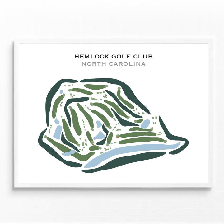 Hemlock Golf Club, North Carolina - Printed Golf Courses