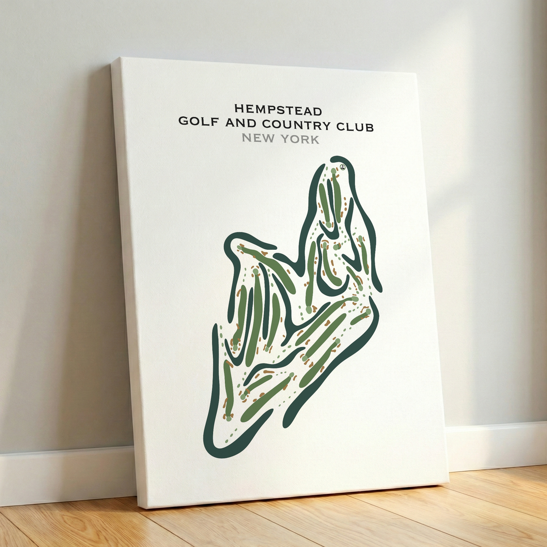 Hempstead Golf & Country Club, New York - Printed Golf Courses