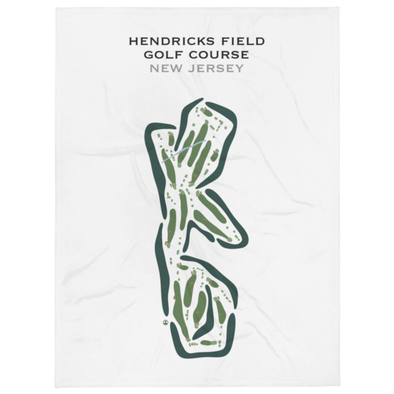 Hendricks Field Golf Course, New Jersey - Printed Golf Courses