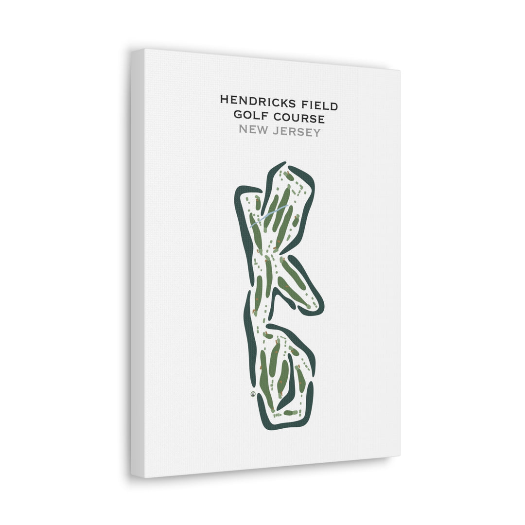 Hendricks Field Golf Course, New Jersey - Printed Golf Courses