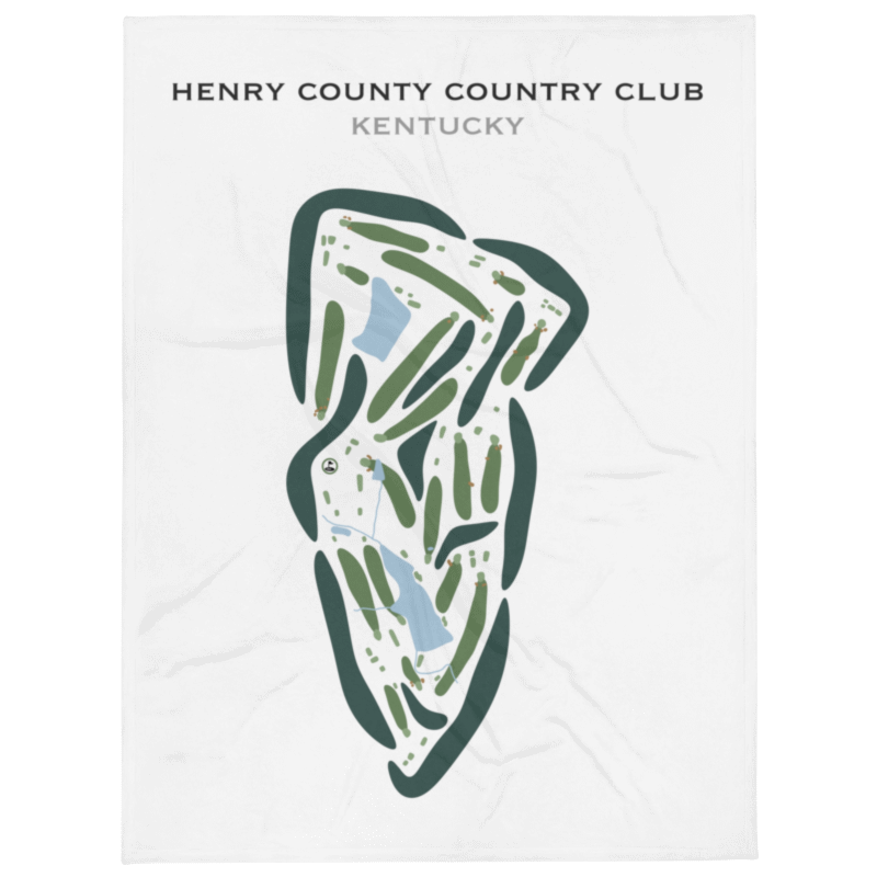 Henry County Country Club, Kentucky - Printed Golf Courses