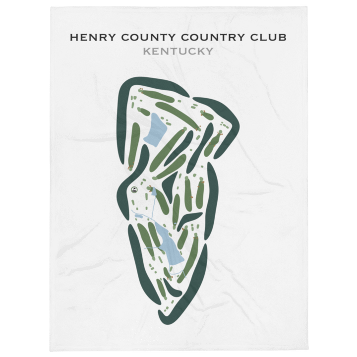Henry County Country Club, Kentucky - Printed Golf Courses