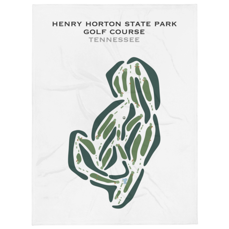 Henry Horton Golf Course‎, Tennessee - Printed Golf Courses