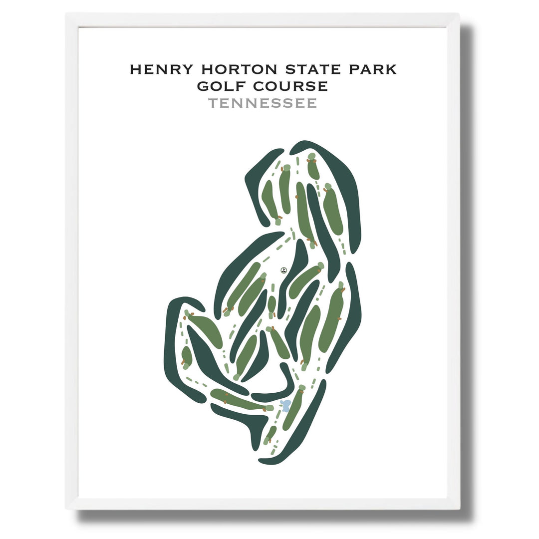 Henry Horton Golf Course‎, Tennessee - Printed Golf Courses