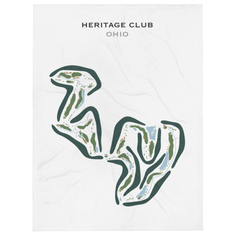 Heritage Golf Club, Ohio - Printed Golf Courses