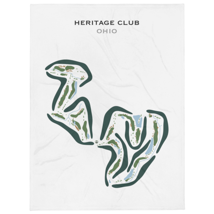 Heritage Golf Club, Ohio - Printed Golf Courses