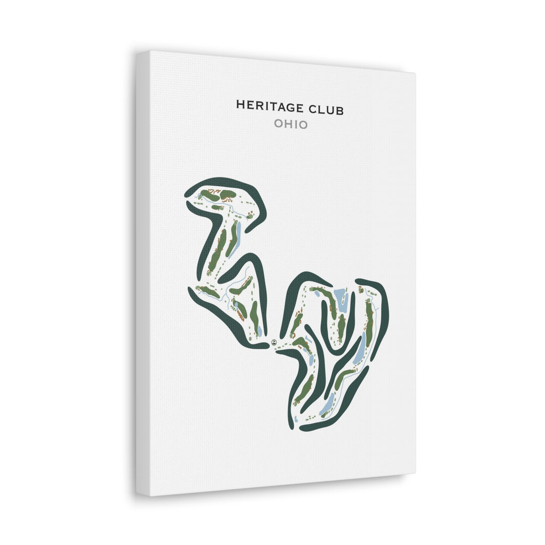 Heritage Golf Club, Ohio - Printed Golf Courses